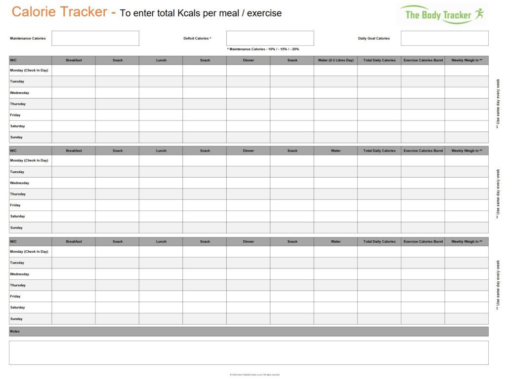 Calorie Tracker